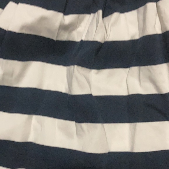 MNG skirt sz xs 4 navy and white striped - Picture 2 of 4